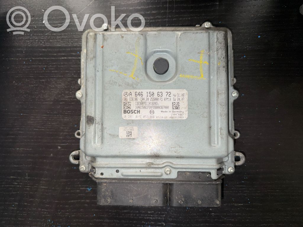 Mercedes-Benz Sprinter W906 Engine control unit/module 