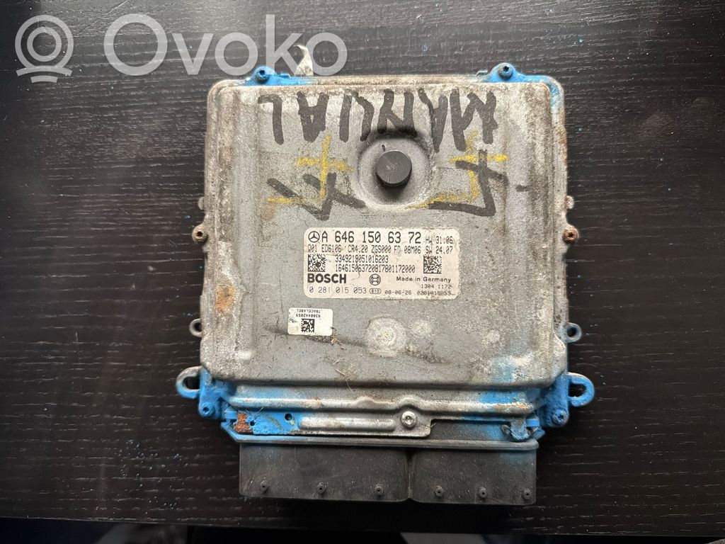 Mercedes-Benz Sprinter W906 Engine control unit/module 