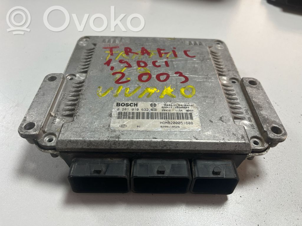 Opel Vivaro Engine control unit/module 