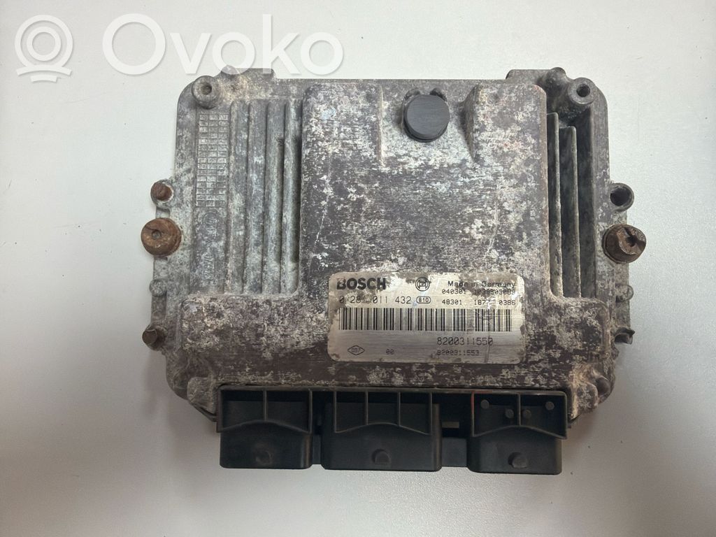 Engine control unit/module   8200311550,0281011432,8200311553