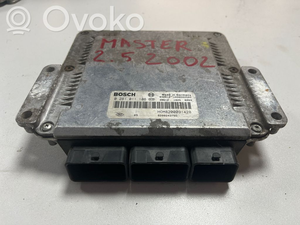 Renault Master II Engine control unit/module 