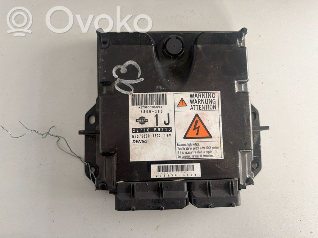 Nissan Navara Sterownik / Moduł ECU 