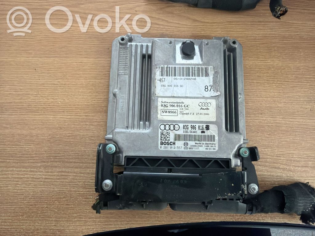 Engine control unit/module   0281012557,03G906016GC,1039S12985