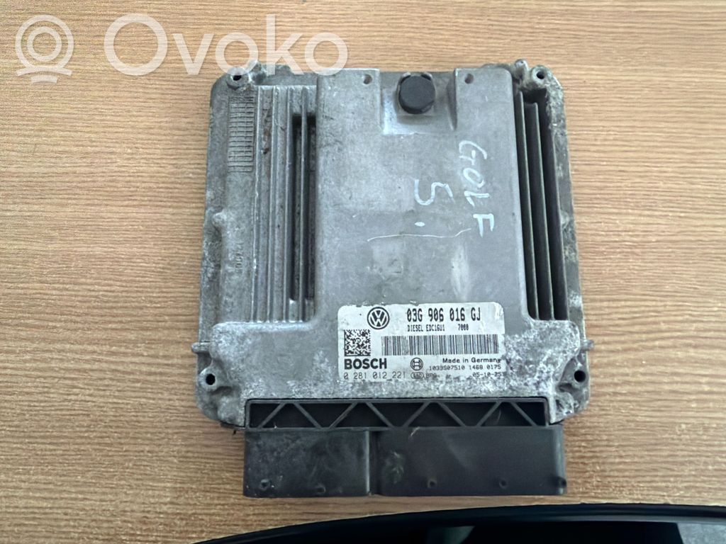 Volkswagen Golf V Engine control unit/module 