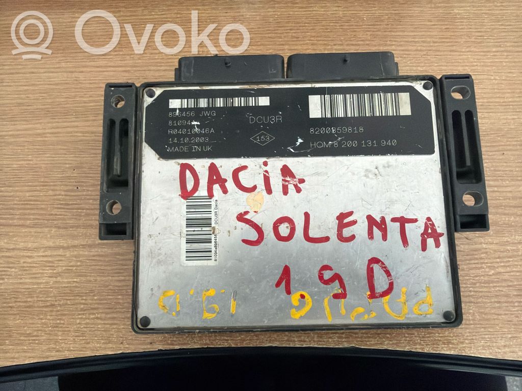 Engine control unit/module ECU   8200131940,8200859818