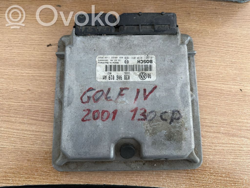 Engine control unit/module   038906019AM,0281010091,28SA4087