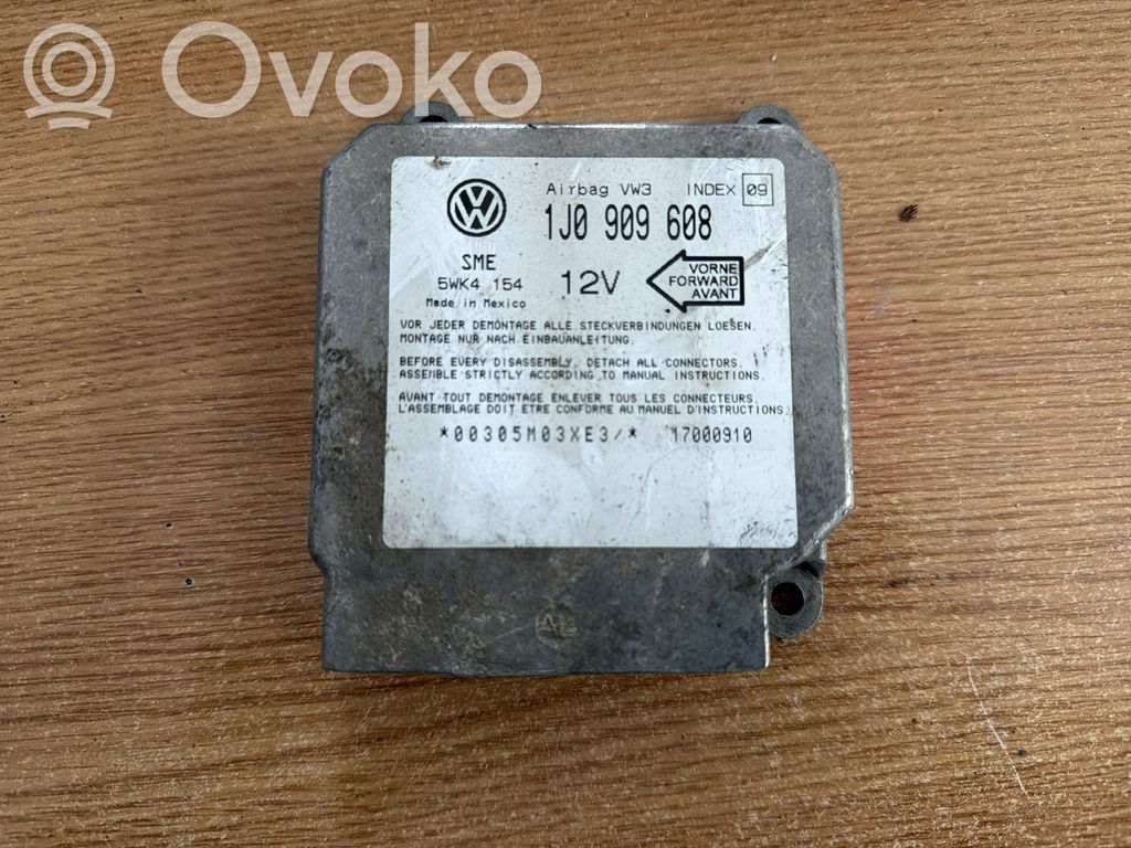 Volkswagen Sharan Sterownik / Moduł Airbag 