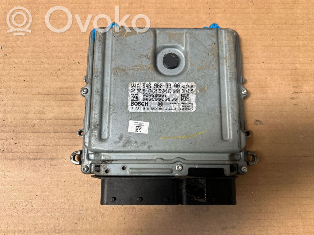 Mercedes-Benz Vito Viano W639 Engine ECU kit and lock set 