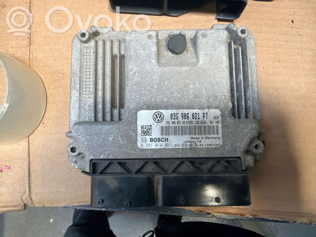 Volkswagen Golf V Engine control unit/module 