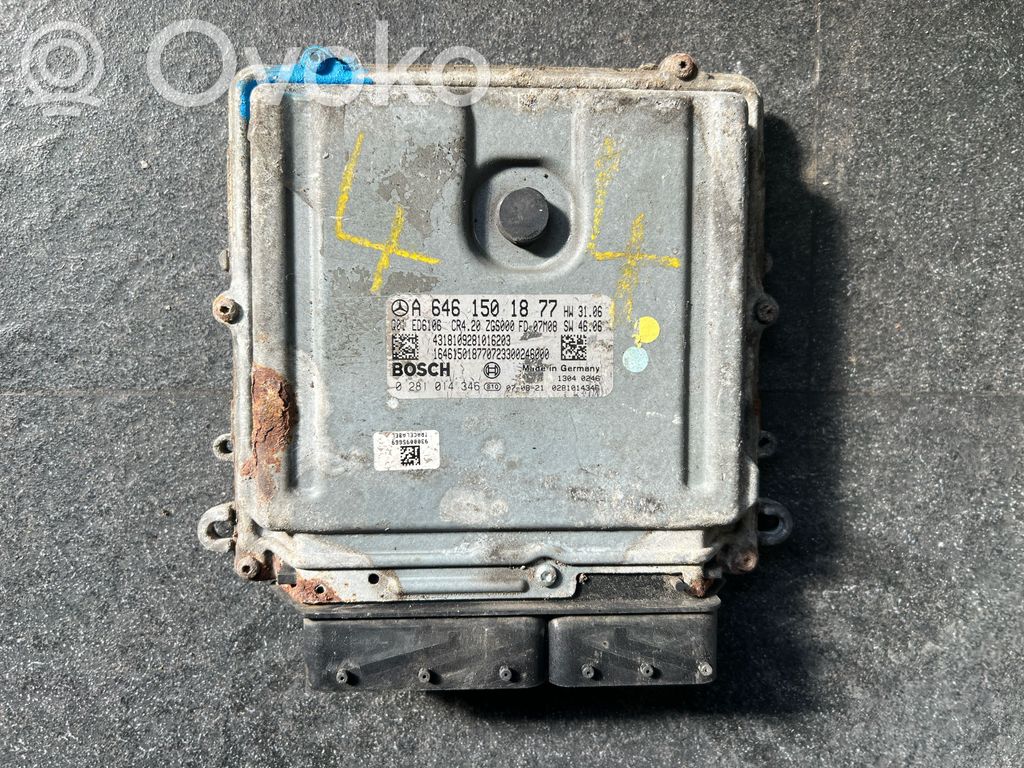 Mercedes-Benz Sprinter W906 Engine control unit/module 