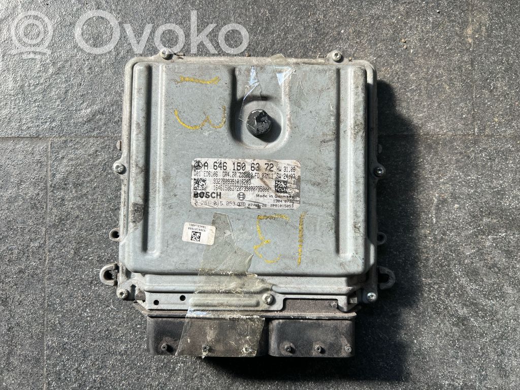 Mercedes-Benz Sprinter W906 Engine control unit/module 
