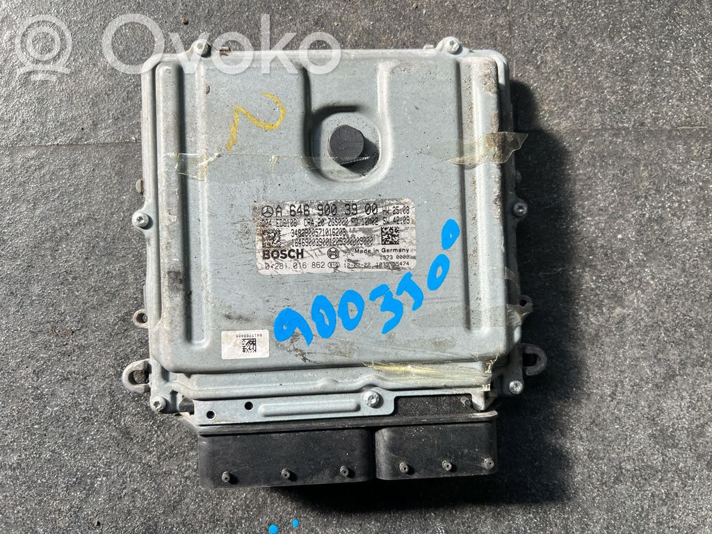 Mercedes-Benz Sprinter W906 Engine ECU kit and lock set 