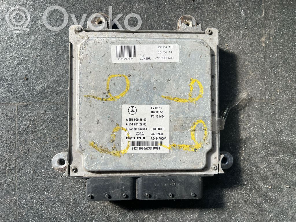 Mercedes-Benz Sprinter W906 Engine control unit/module 