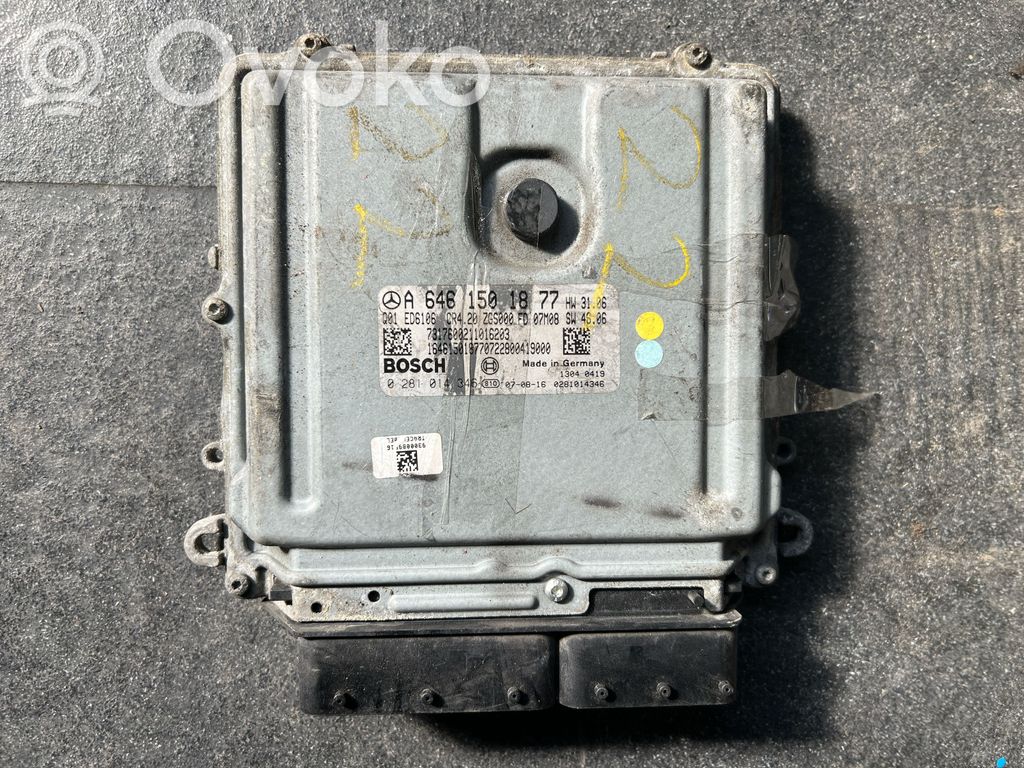 Mercedes-Benz Sprinter W906 Engine control unit/module 