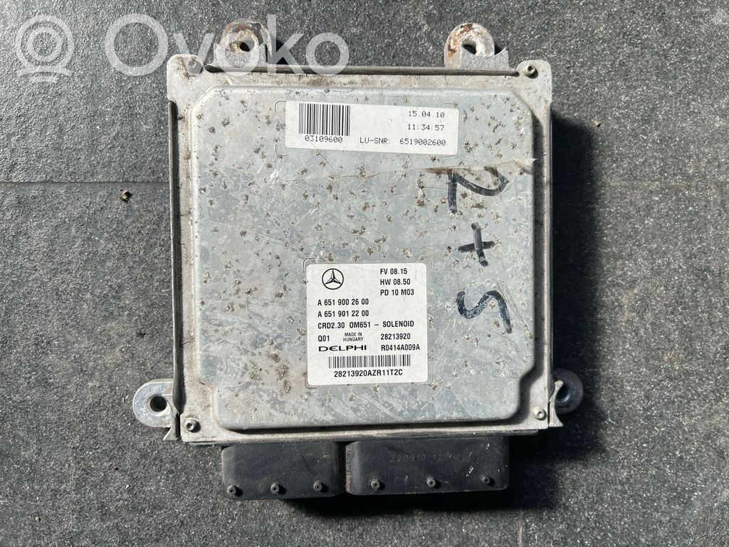 Mercedes-Benz Sprinter W906 Engine control unit/module 