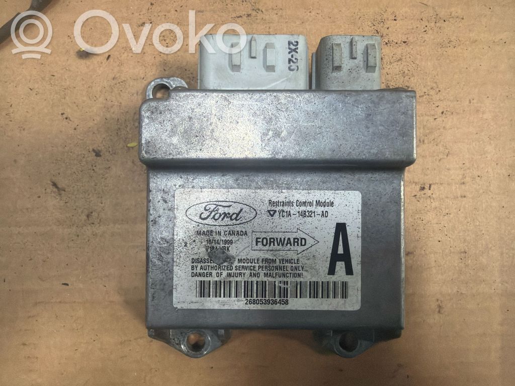 Airbag control unit/module   YC1A14B321AD