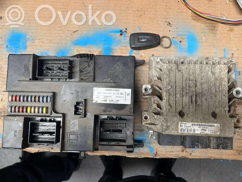 Engine ECU kit and lock set   BK2112A650AC,S180146202A