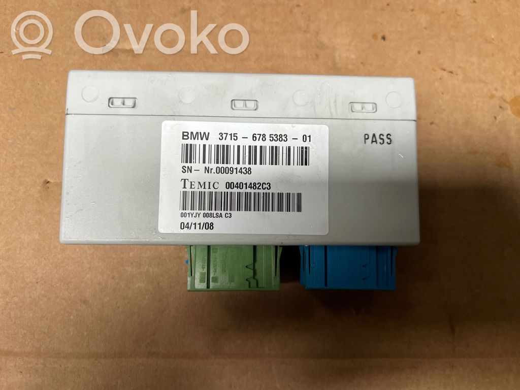 BMW X5 E70 Módulo de control de la suspensión neumática (trasera) 