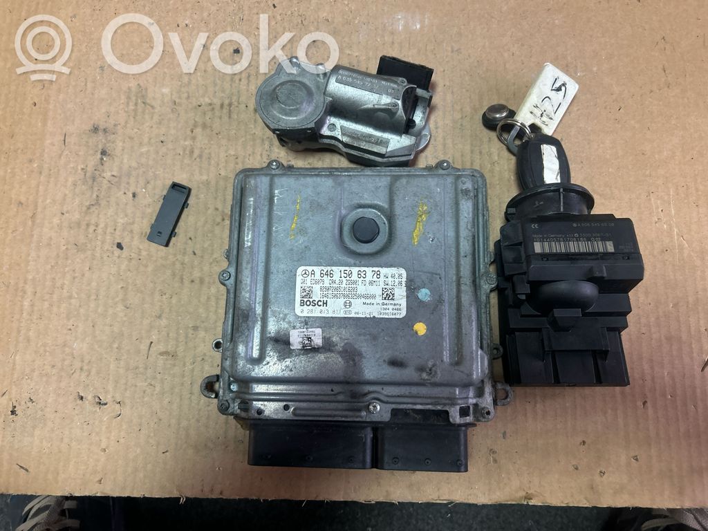 Engine control unit/module   A6461506378,0281013811,13040466