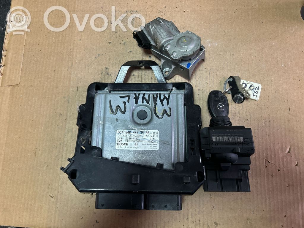 Mercedes-Benz Sprinter W906 Engine ECU kit and lock set 