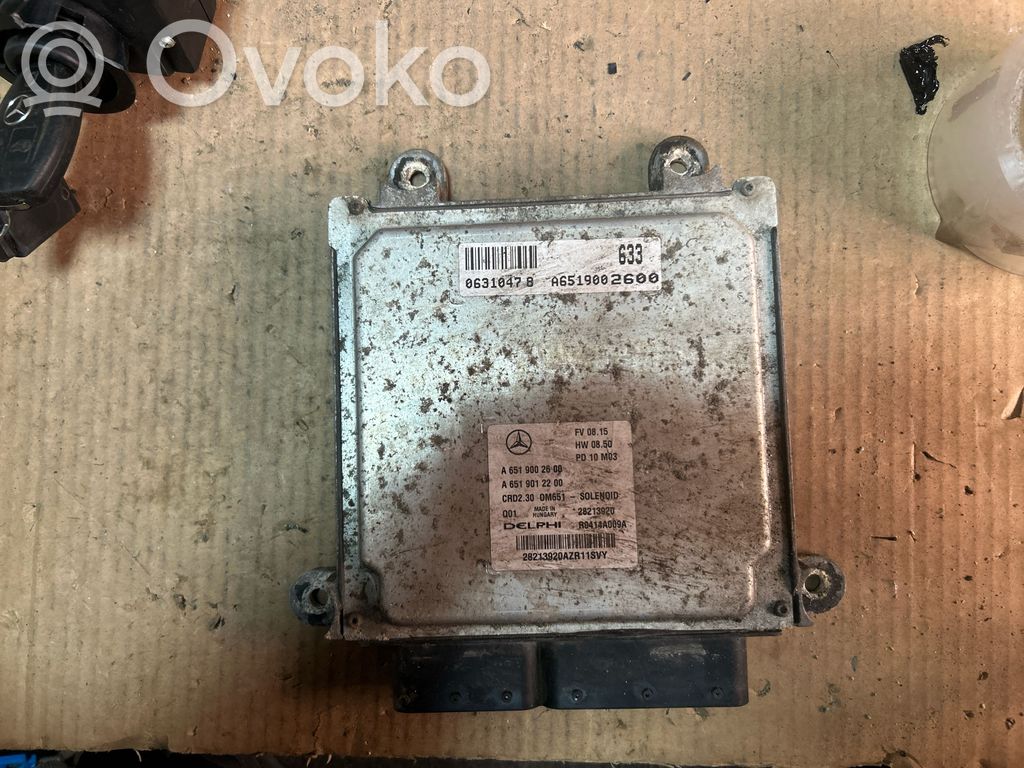 Mercedes-Benz Sprinter W906 Engine control unit/module 