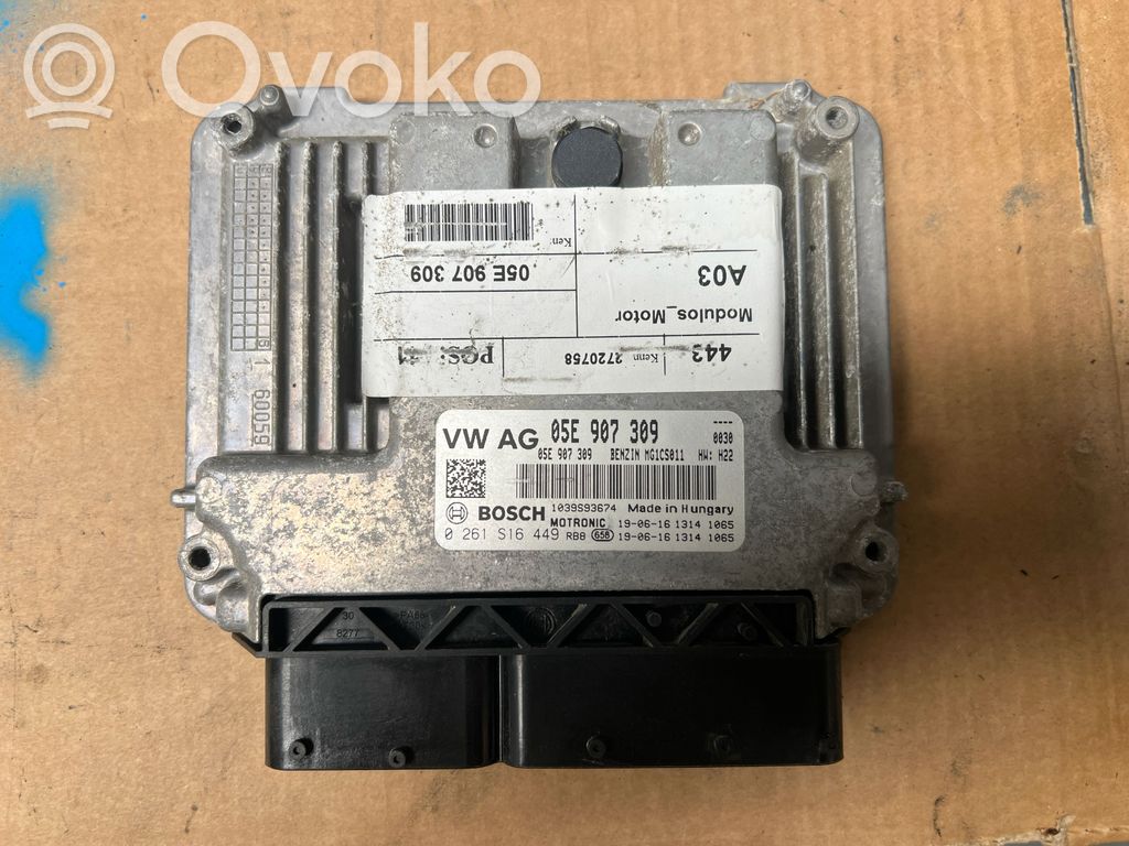Volkswagen T-Cross Unitate/modul de control motor 