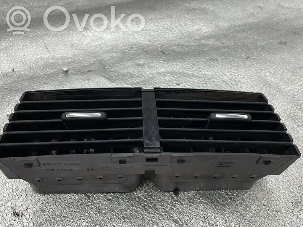 Subaru Forester SH Rejilla de ventilación central del panel 