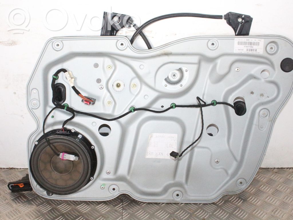 Volkswagen Touran I Mechanizm podnoszenia szyby przedniej bez silnika 