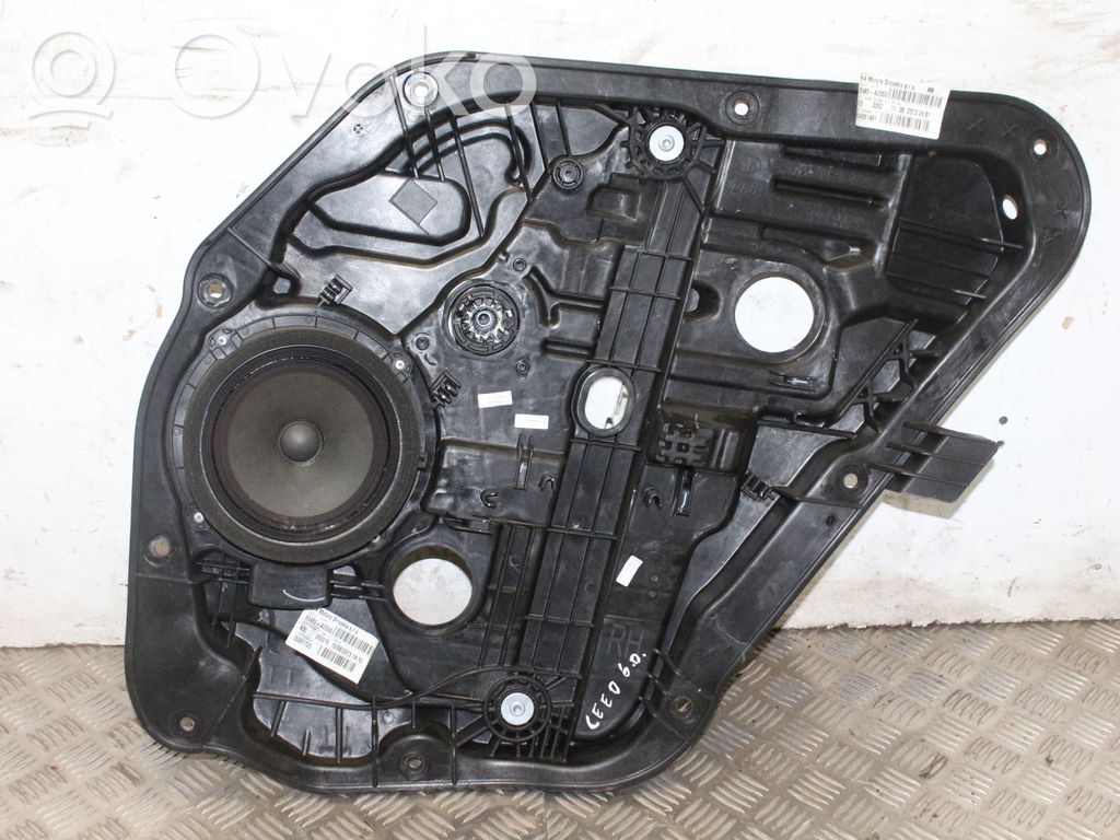 KIA Ceed Mechanizm podnoszenia szyby tylnej bez silnika 
