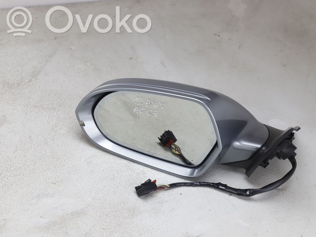 Audi A6 S6 C7 4G Specchietto retrovisore elettrico portiera anteriore 