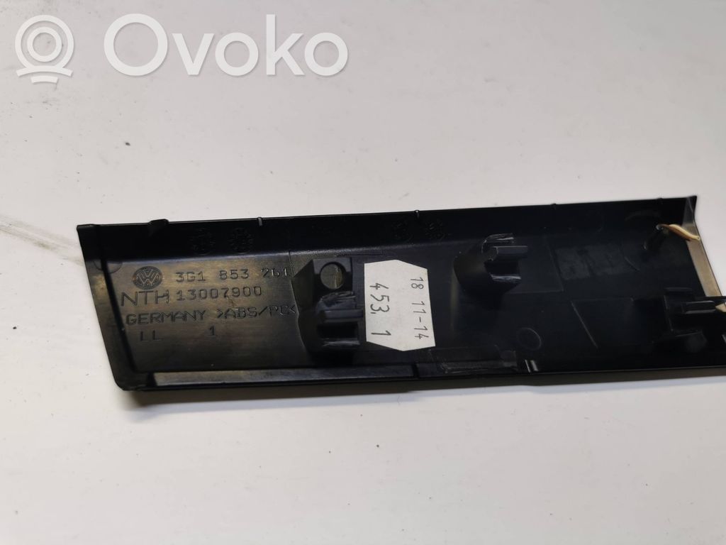 Volkswagen PASSAT B8 Boczna kratka nawiewu deski rozdzielczej 