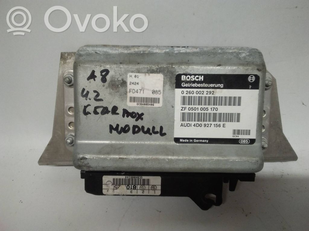 Audi A8 S8 D2 4D Gearbox control unit/module 