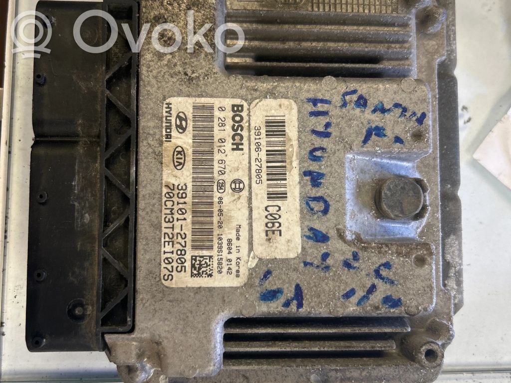 Hyundai Santa Fe Engine control unit/module 