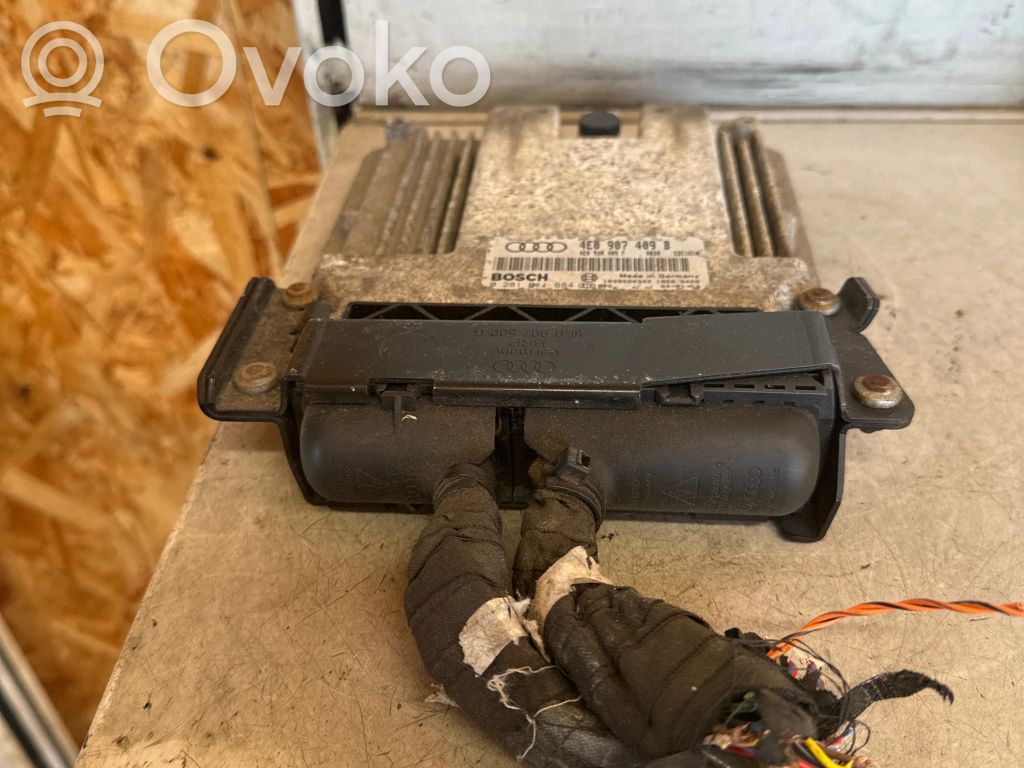 Engine control unit/module   4E0907409B,4E0910409F,0281011684