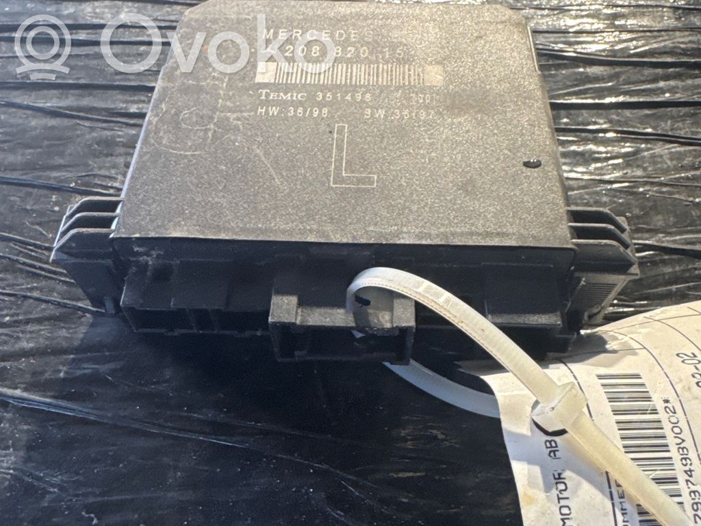 Mercedes-Benz E W210 Alte unități/module de control 