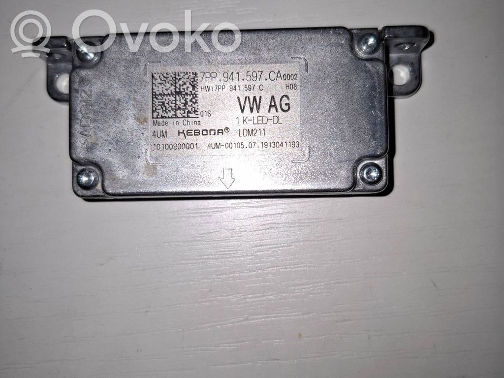 Módulo de control de balasto LED   7PP941597CA,7PP941597C,10100900001