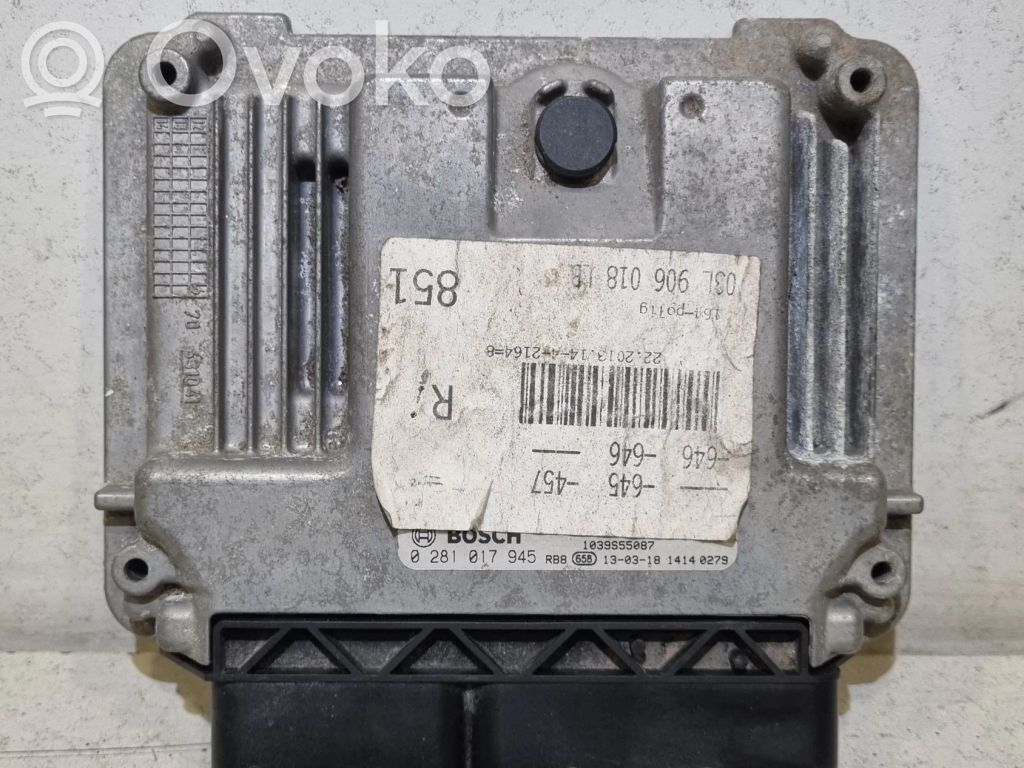Engine control unit/module   03L906018LB
