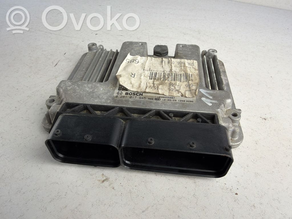 Engine control unit/module   03L906018LB,0281017945