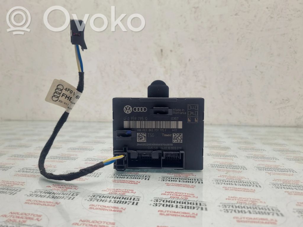 Audi A6 S6 C6 4F Door control unit/module 