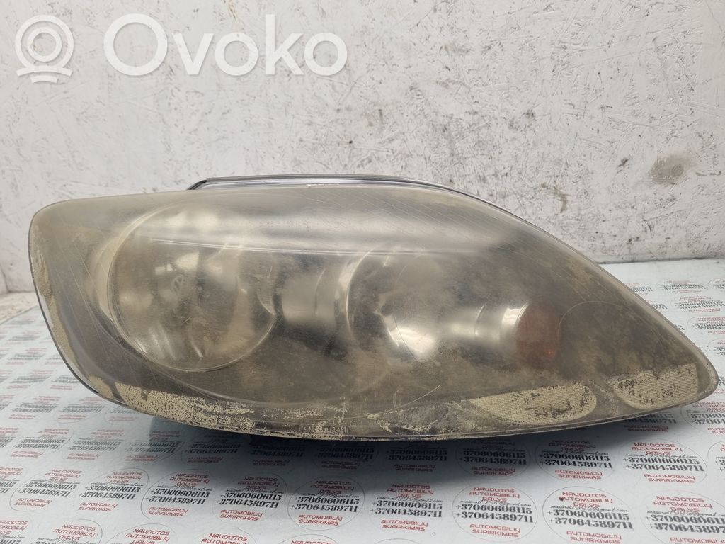 Volkswagen Golf Plus Headlight/headlamp 