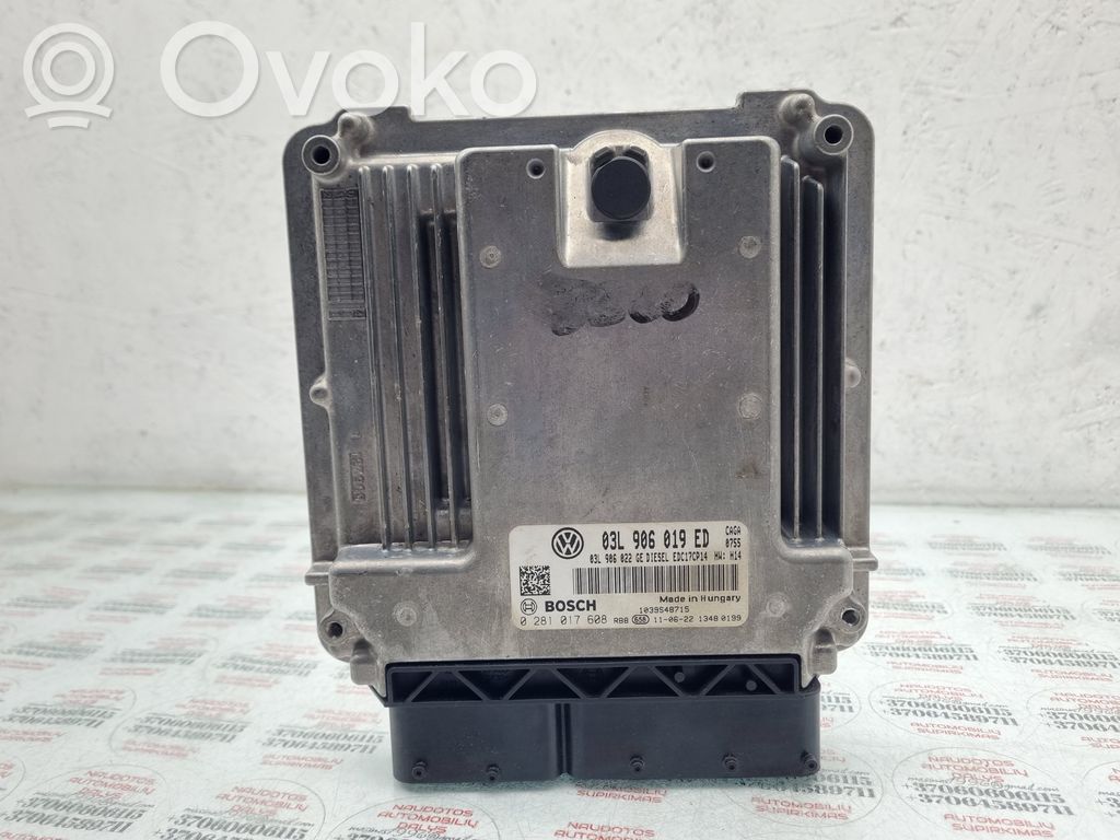 Seat Exeo (3R) Engine control unit/module 
