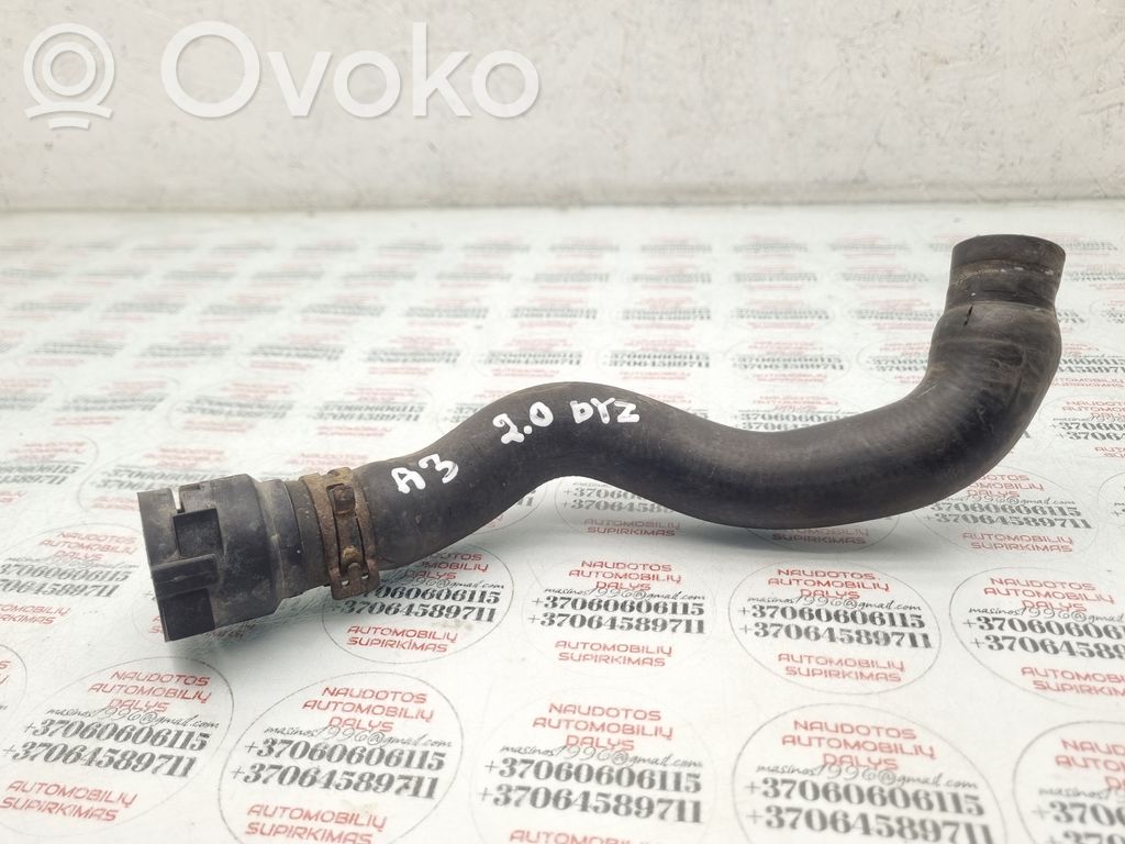 Audi A3 S3 8P Engine coolant pipe/hose 