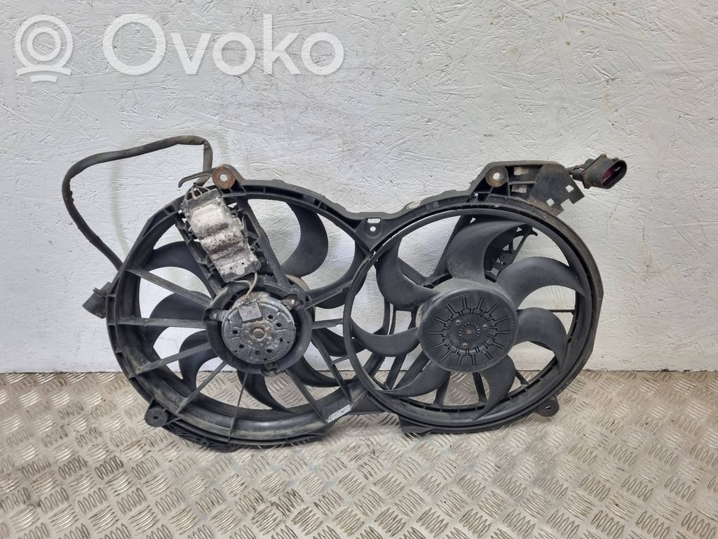 Audi A6 S6 C6 4F Ventilador eléctrico del radiador 