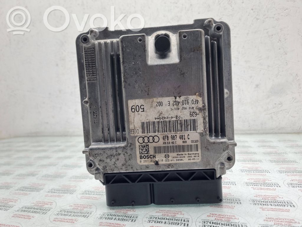 Audi A6 S6 C6 4F Engine control unit/module 