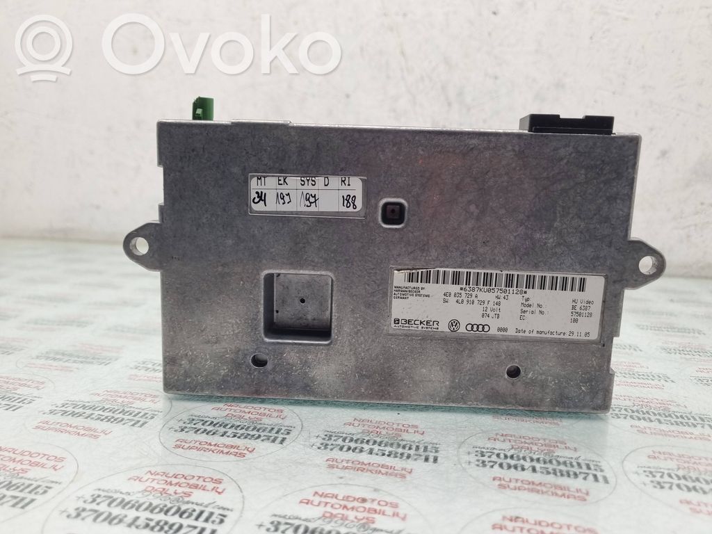 Multimedian ohjauslaite   4E0035729A,4L0910729F