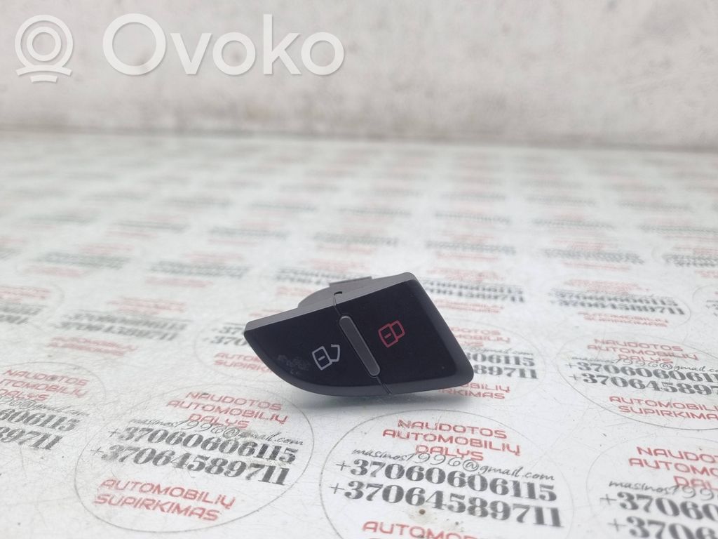 Audi A4 S4 B8 8K Central locking switch button 