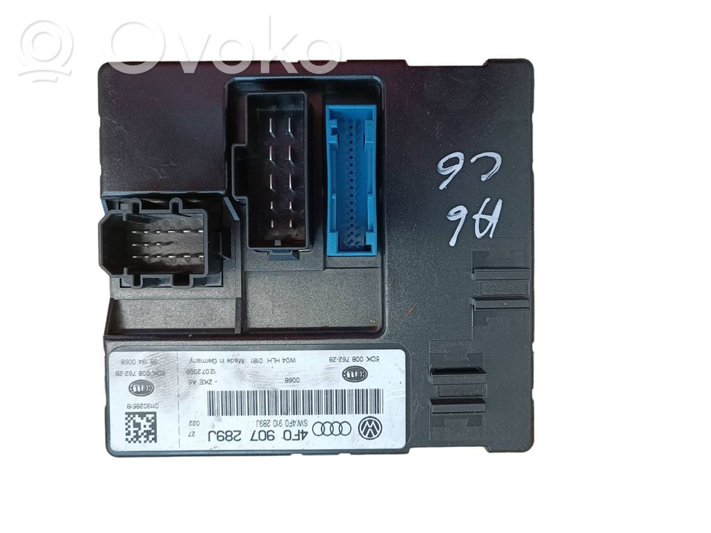 Audi A6 S6 C6 4F Módulo de confort/conveniencia 