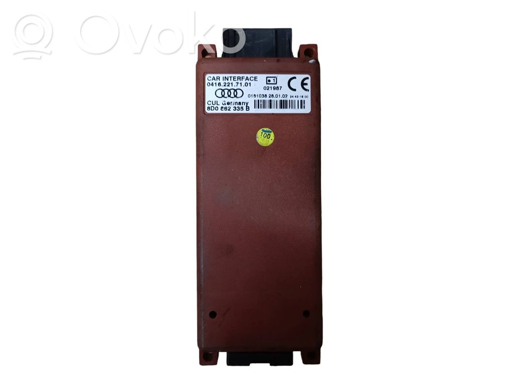 Sterownik / Moduł sterujący telefonem   8D0862335B,04162217101,0181038