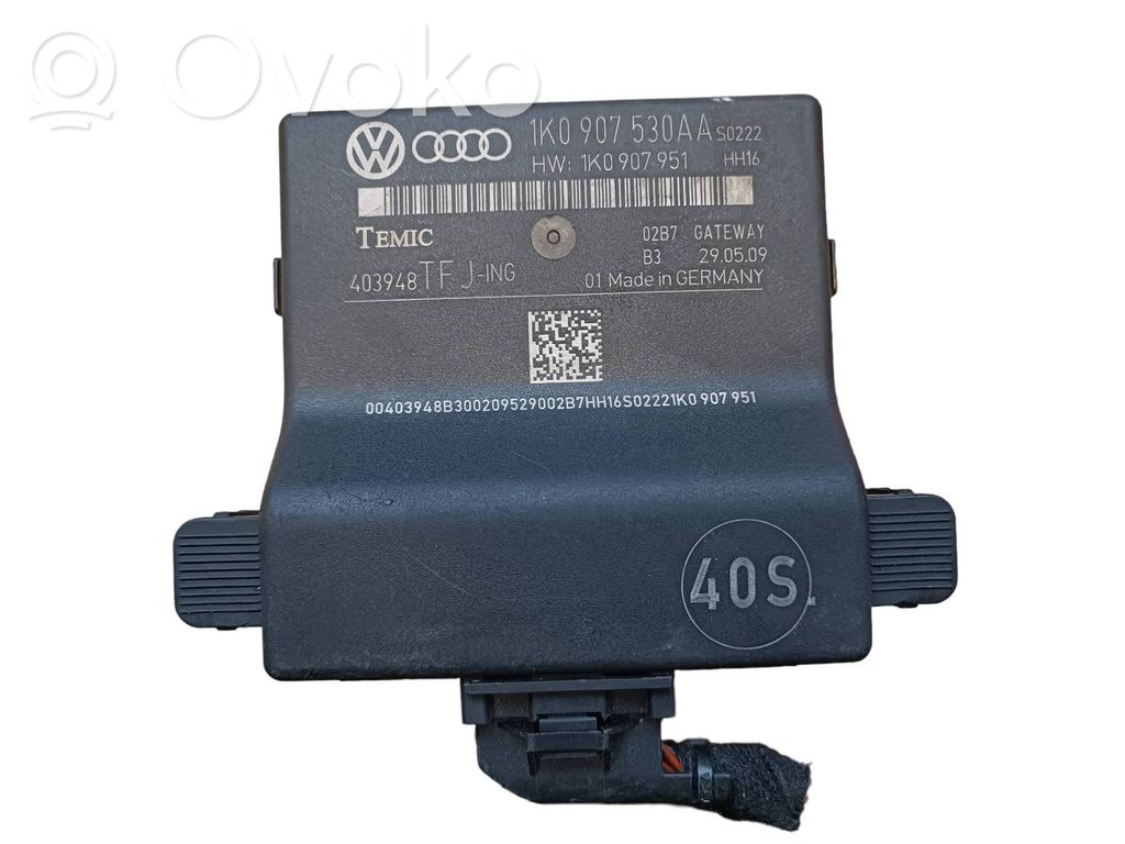 Skoda Octavia Mk2 (1Z) Gateway control module 