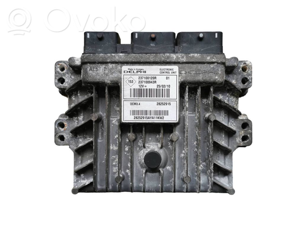 Renault Megane III Engine control unit/module 